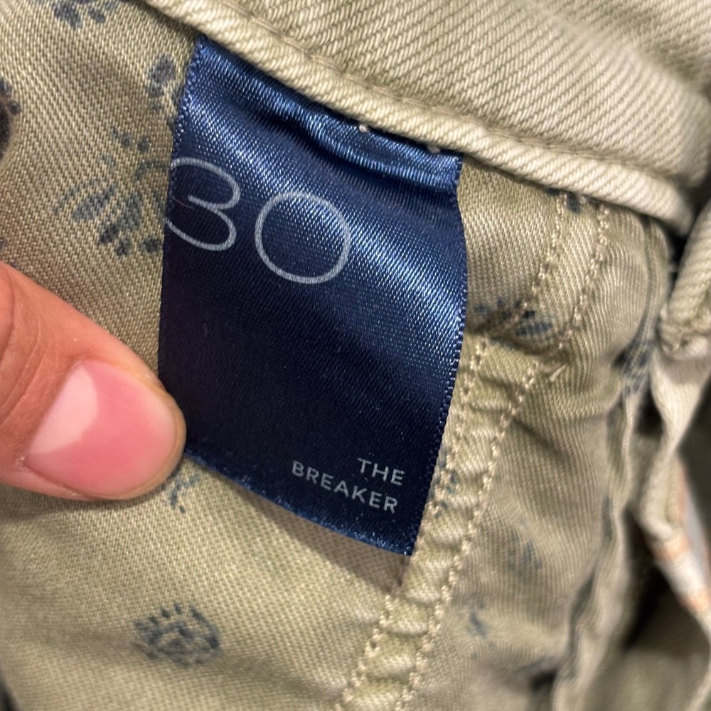 Pilcro and the Letterpress The Breaker Jeans Sage Green Wide Leg 30 - Picture 3 of 8